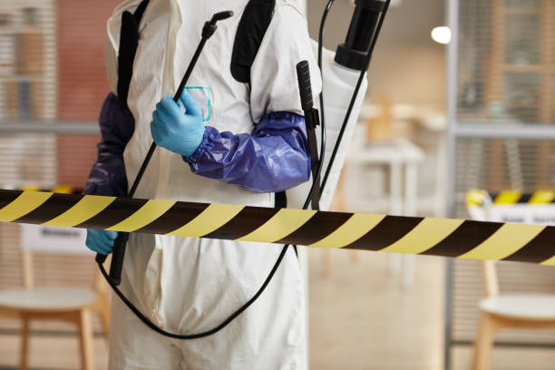 Professional Biohazard technician working in Canton, MA